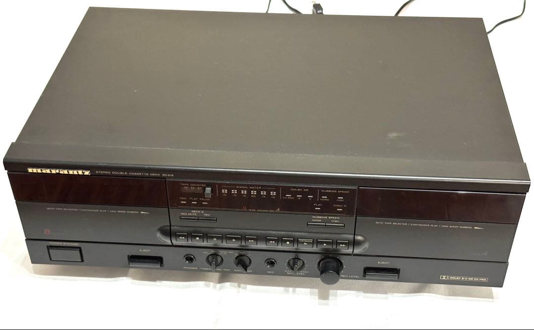 marantz / マランツ　ダブルカセットデッキ　SD315 動作確認済み