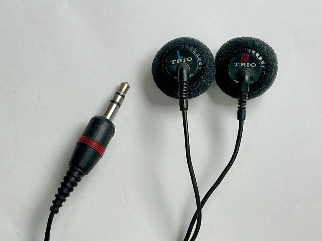 世界初のインナーイヤー式 ヘッドホンTRIO KH-0.5 【1981】