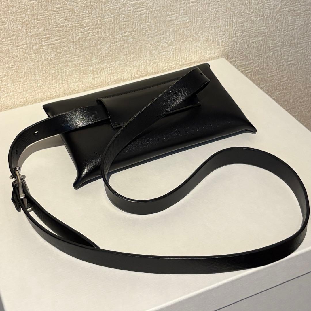 MANUELA レザーポーチベルト シ ヨルダーバッグ