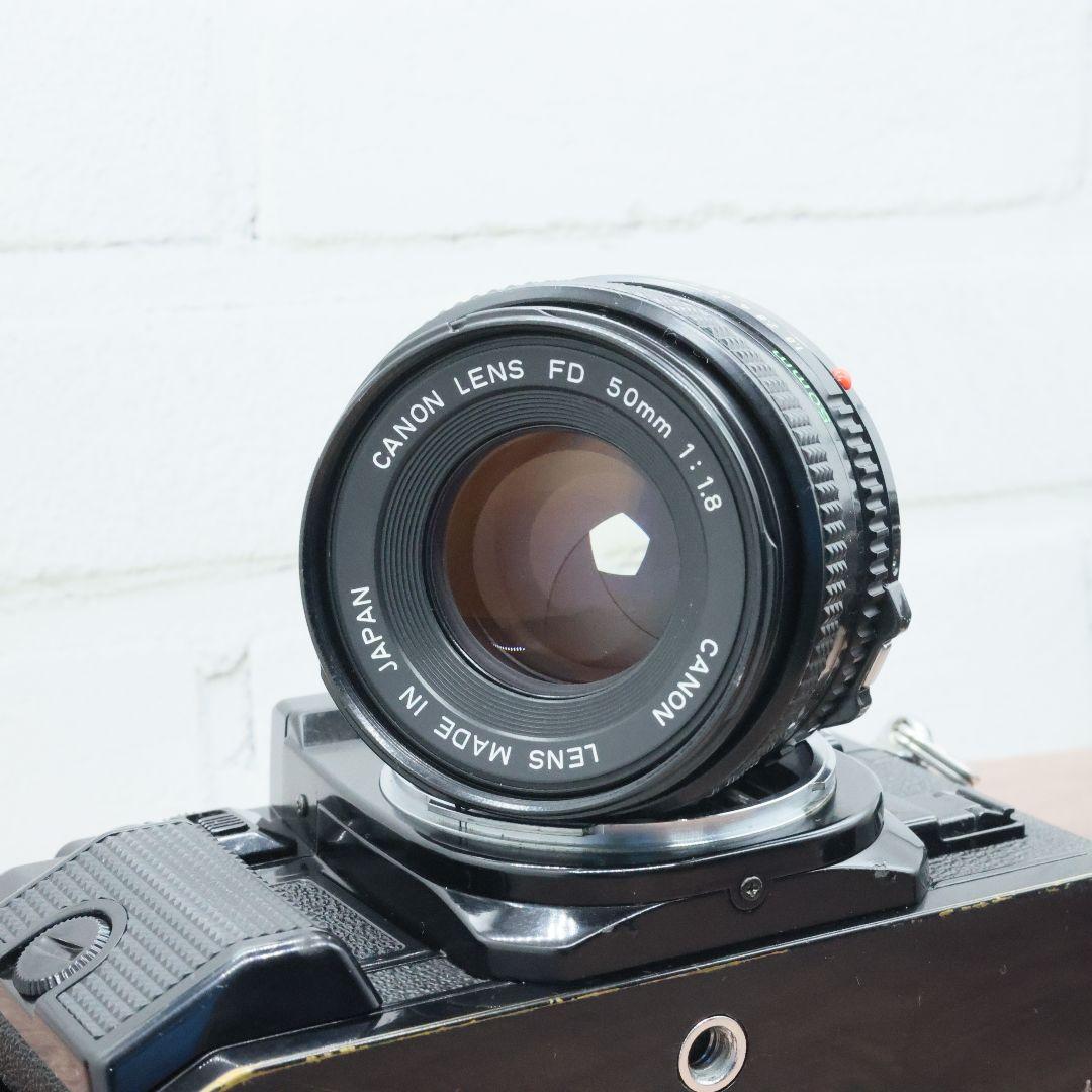 【完動品】Canon A-1 / New FD 50mm F1.8【分解清掃済】