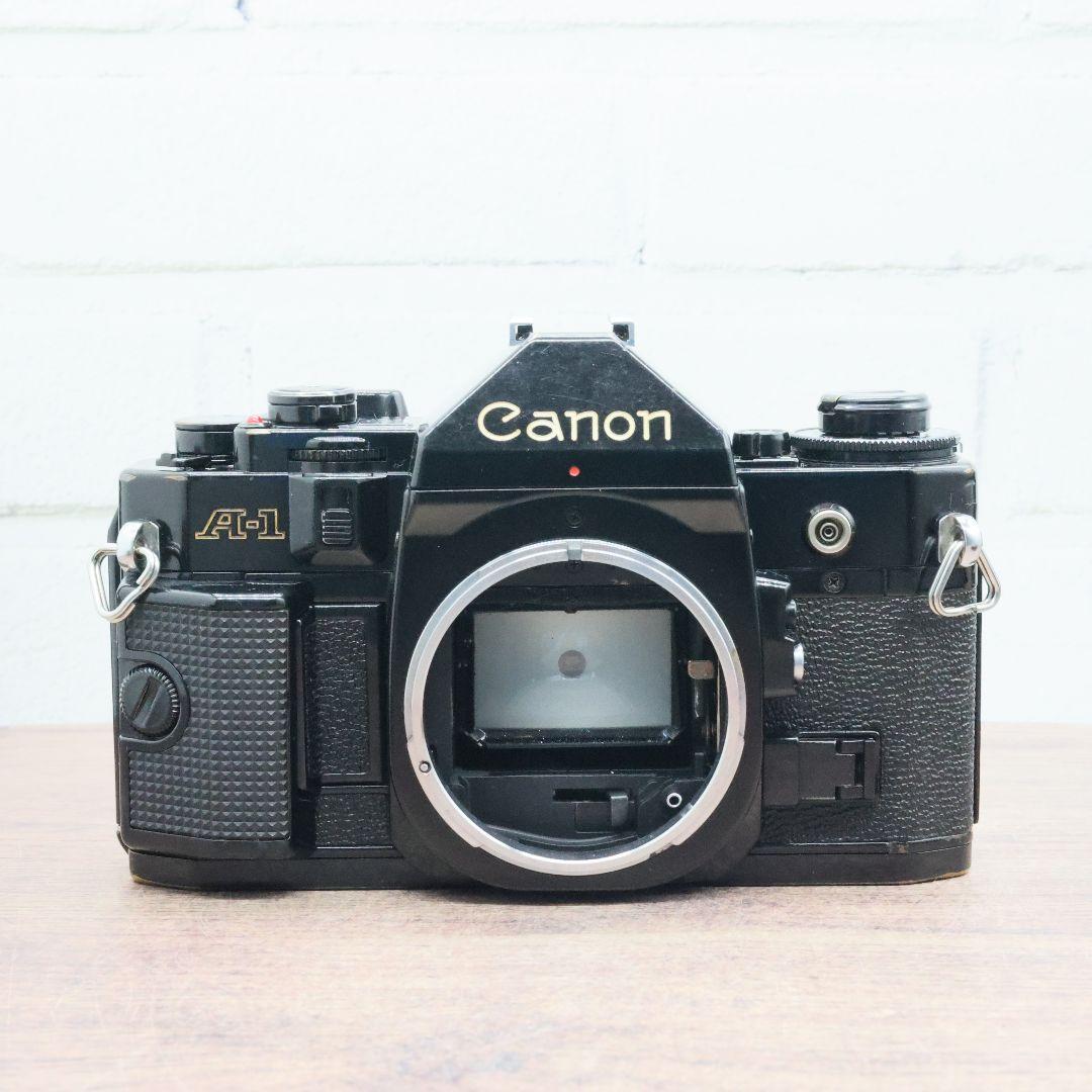 【完動品】Canon A-1 / New FD 50mm F1.8【分解清掃済】