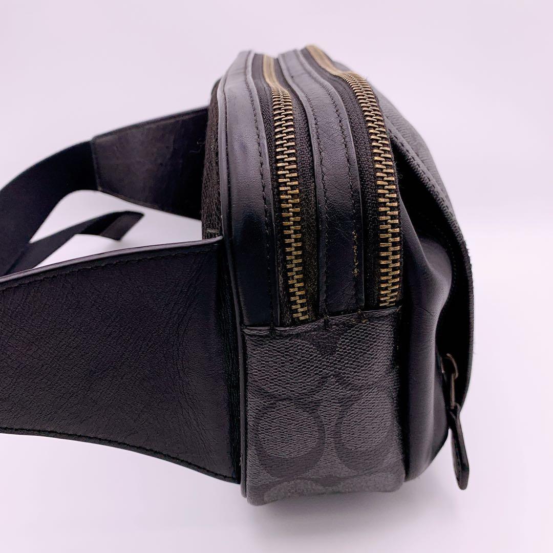 美品 COACH コーチショルダーバッグ F38749 斜めがけメンズ