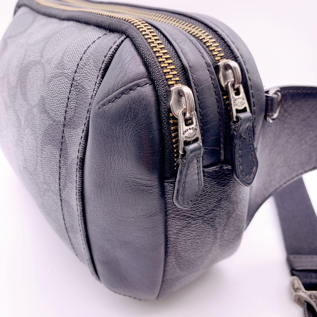 美品 COACH コーチショルダーバッグ F38749 斜めがけメンズ