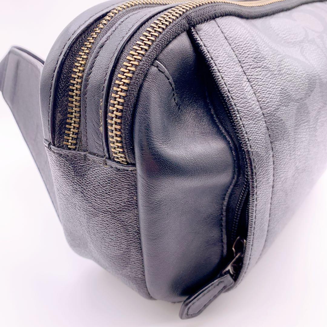 美品 COACH コーチショルダーバッグ F38749 斜めがけメンズ