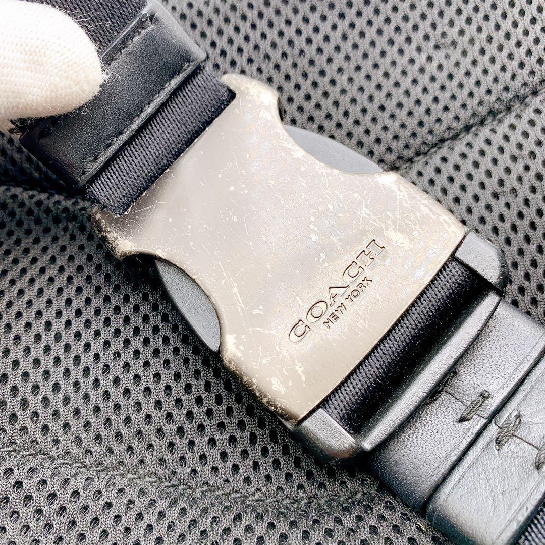 美品 COACH コーチショルダーバッグ F38749 斜めがけメンズ