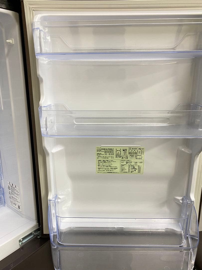 SHARP 冷蔵庫 大容量　280L 美品　国内メーカー　高品質　メタリック