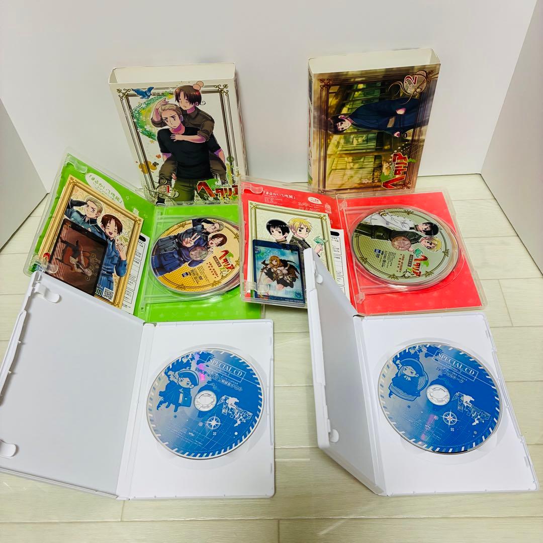 ヘタリア アニメイト限定版 DVD 全巻 1-8巻　日丸谷秀和