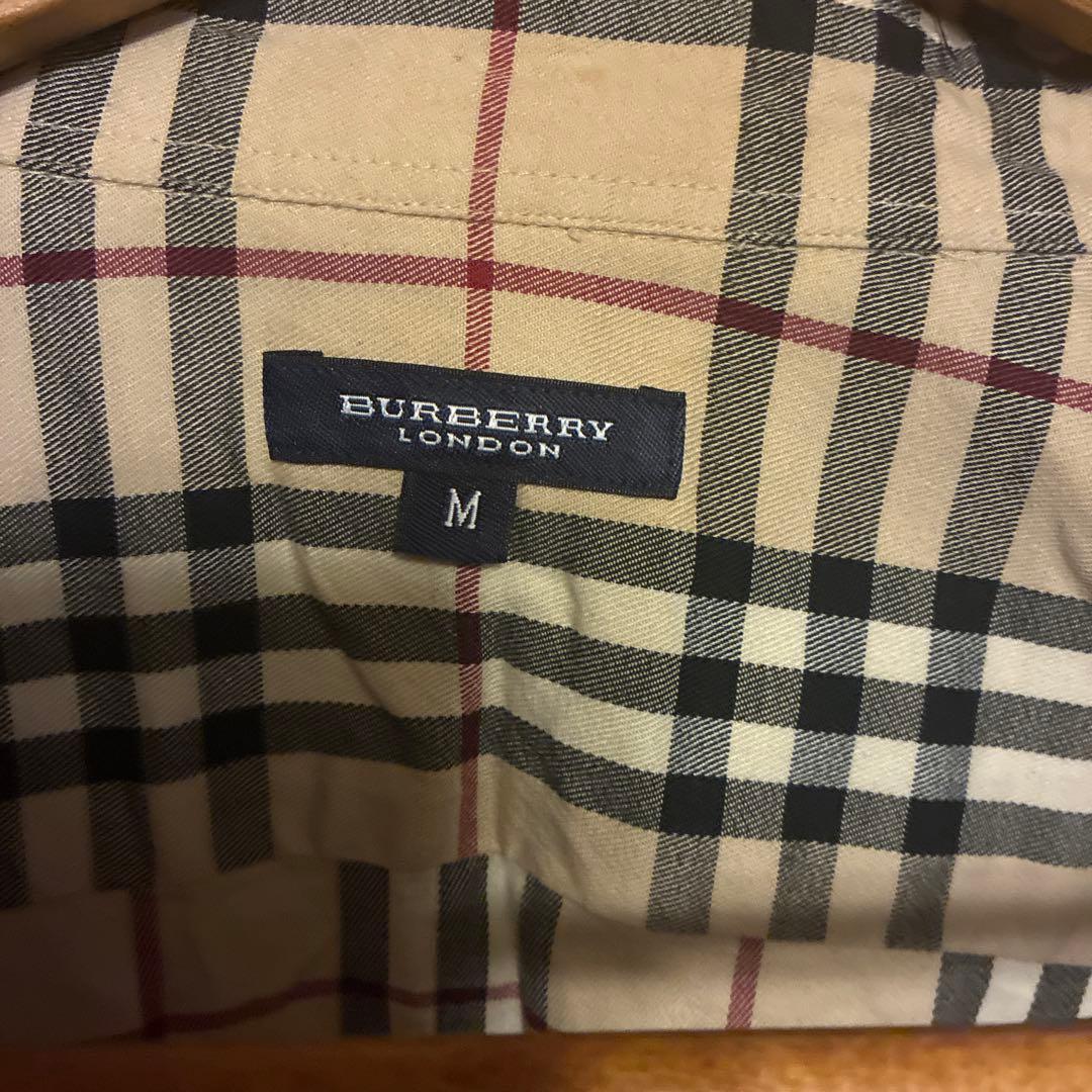 BURBERRY 長袖シャツ　Mサイズ