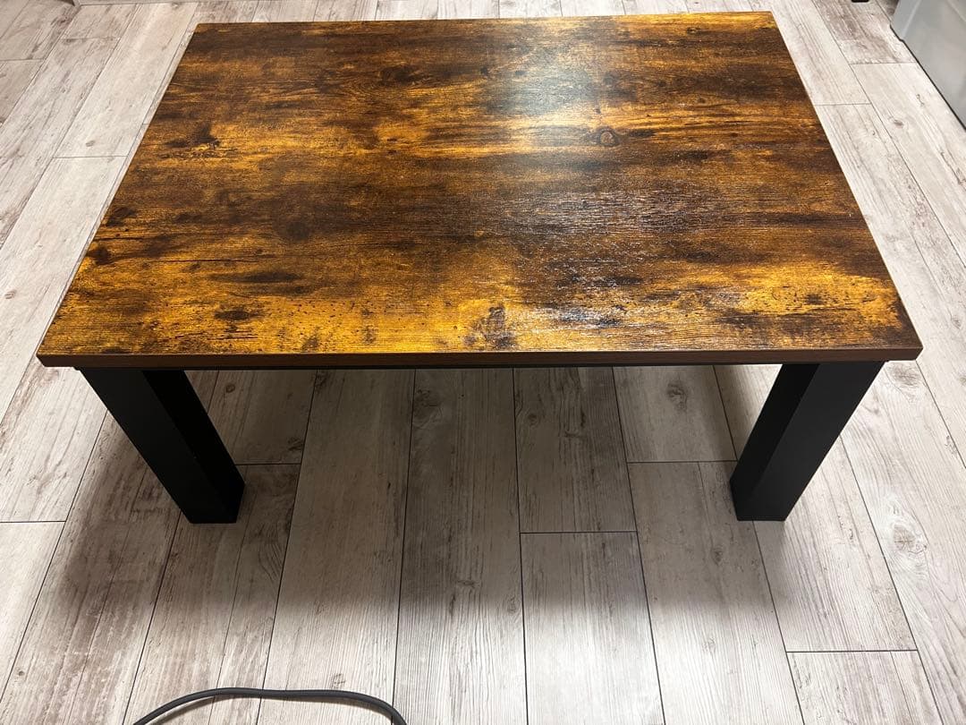 ブラウン 電気式 こたつ 内蔵ヒーター付き