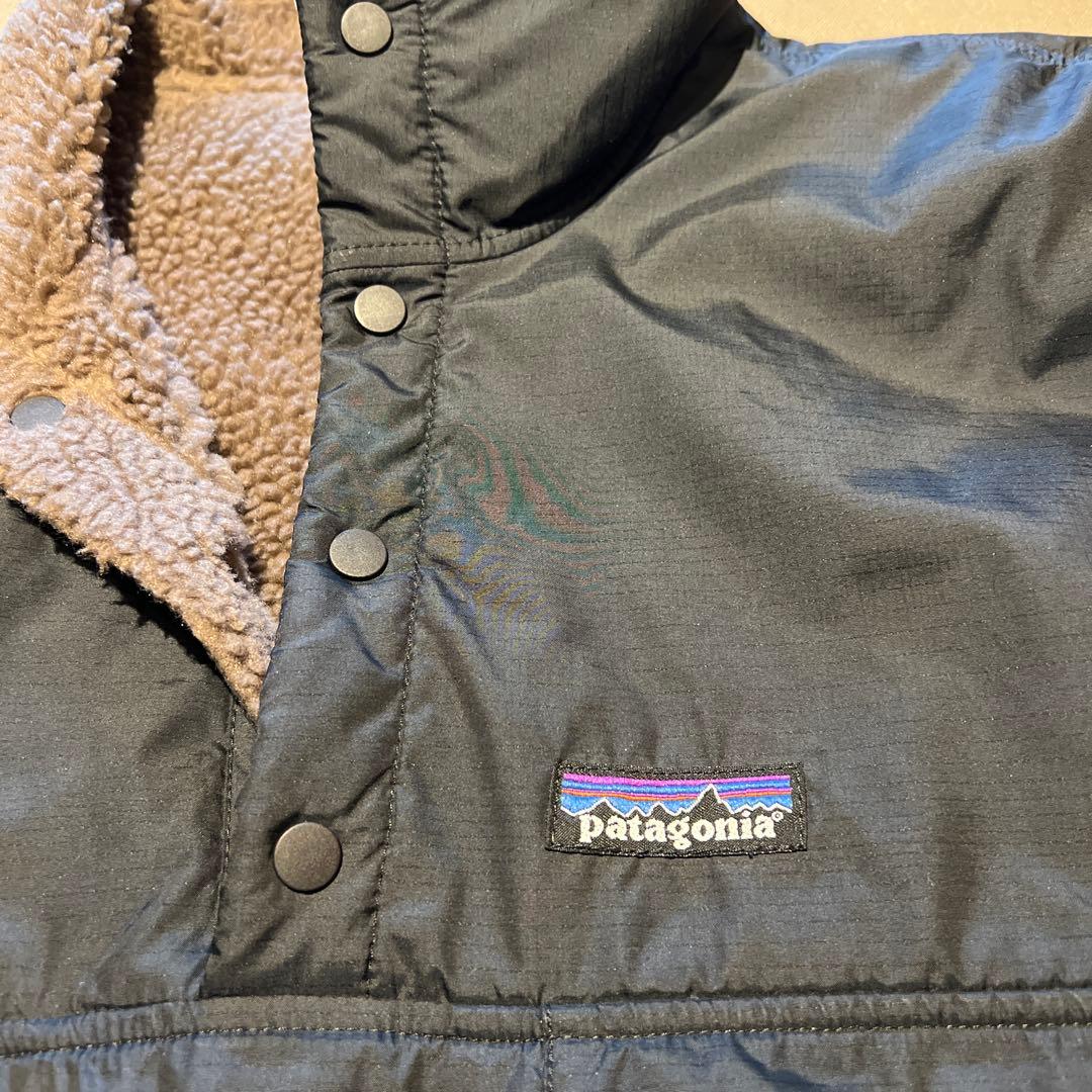 日本未発売！　パタゴニア　リバーシブル　スナップT S グリセード
