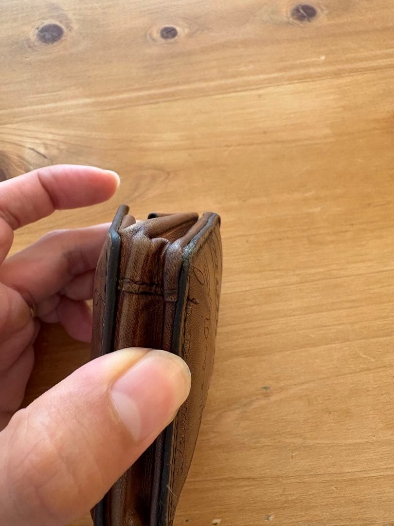 ※ナンバー入り※Berluti ベルルッティ　ブラウン　レザー　ケース