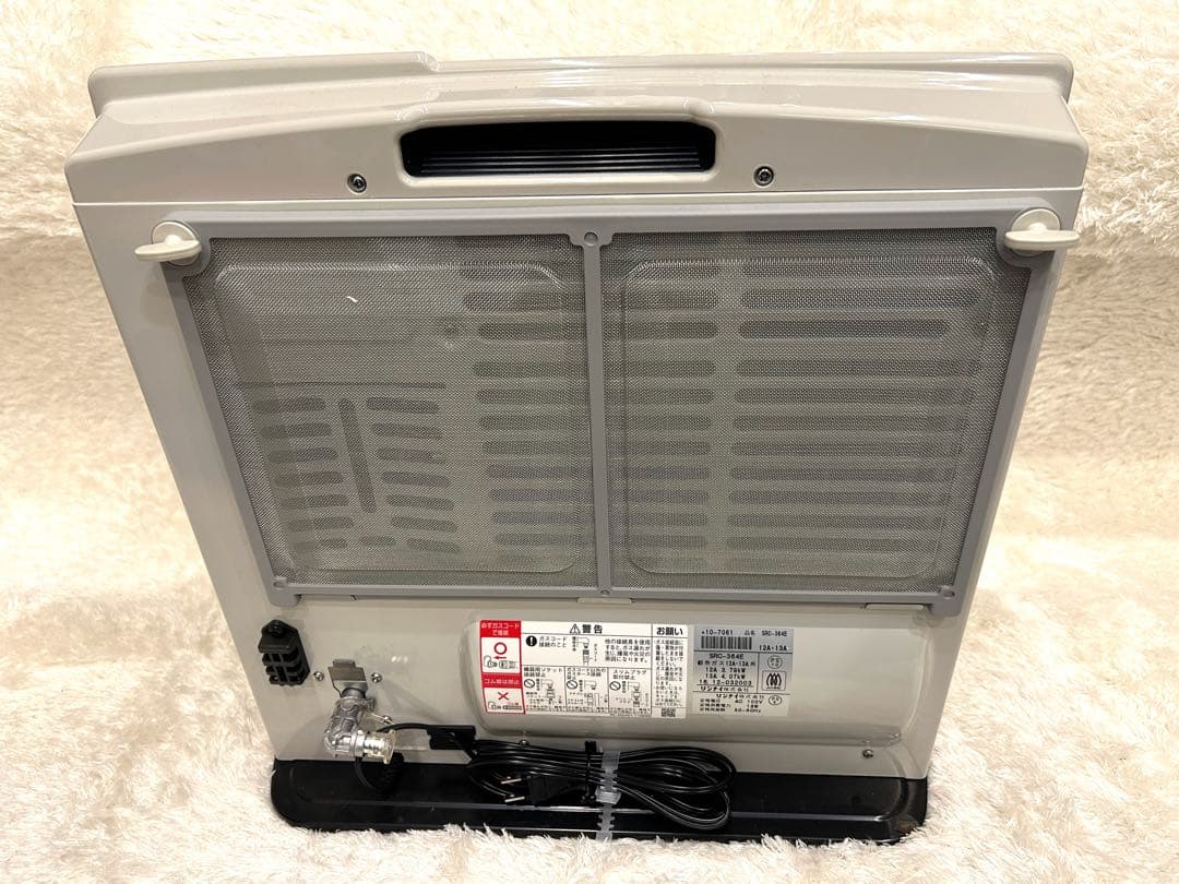 【極美品】Rinnai リンナイ ガスファンヒーターSRC-364E ガスコード