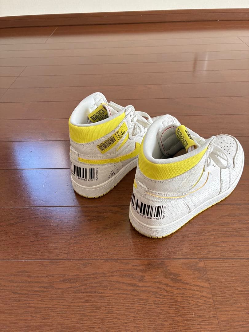 Nike Air Jordan 1 ホワイト/イエロー Air Jordan 1