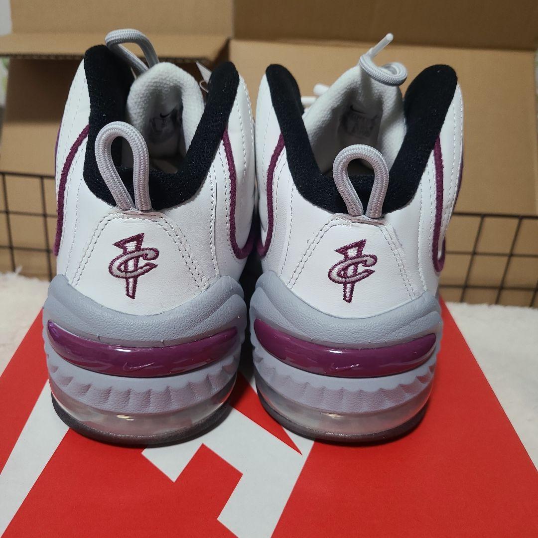 NIKE PENNY2 ペニー2　ホワイト/パープル 28cm