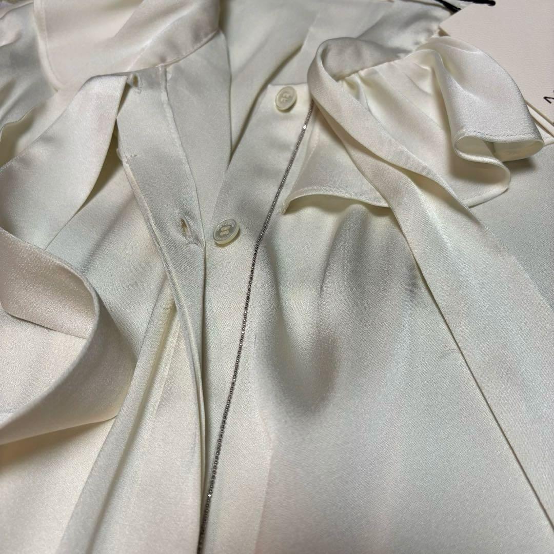 ✨MORABITO PREMIER ✨ボウタイ高級ブラウス 75,900新品