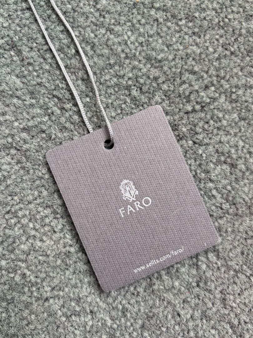 【FARO】定価5万　FLAP BRIEF MAT-LEATHER レザーバッグ