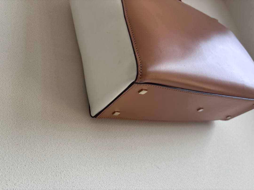 【FARO】定価5万　FLAP BRIEF MAT-LEATHER レザーバッグ