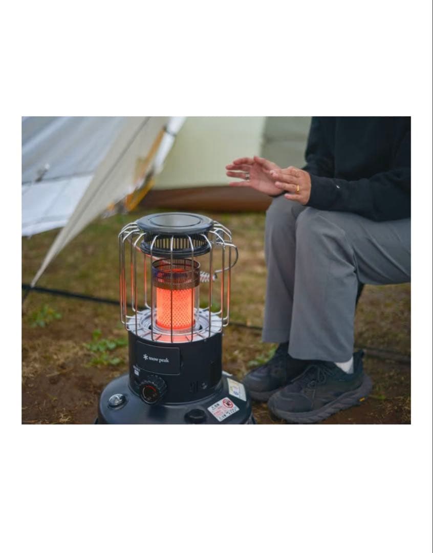 【新品】 スノーピーク グローストーブ (KH-100BK)