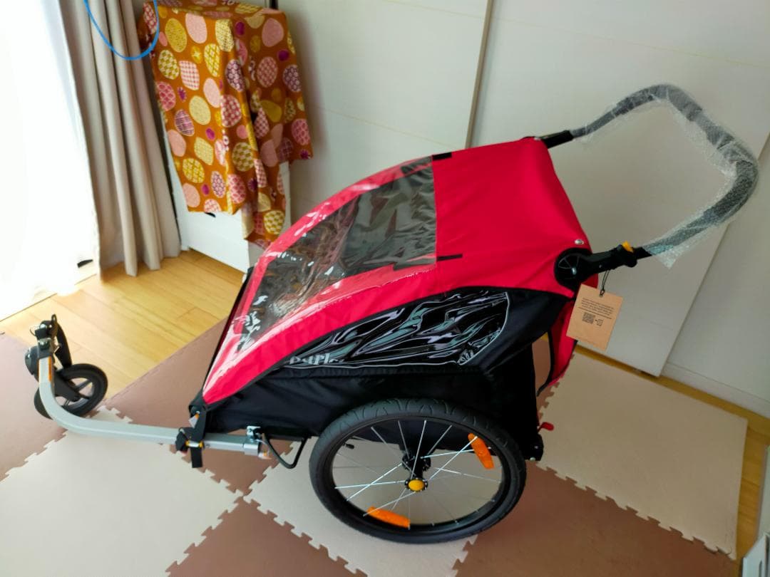 Burley(バーレー) チャイルドトレーラー ハニービー 幼児2人乗せ未使用品