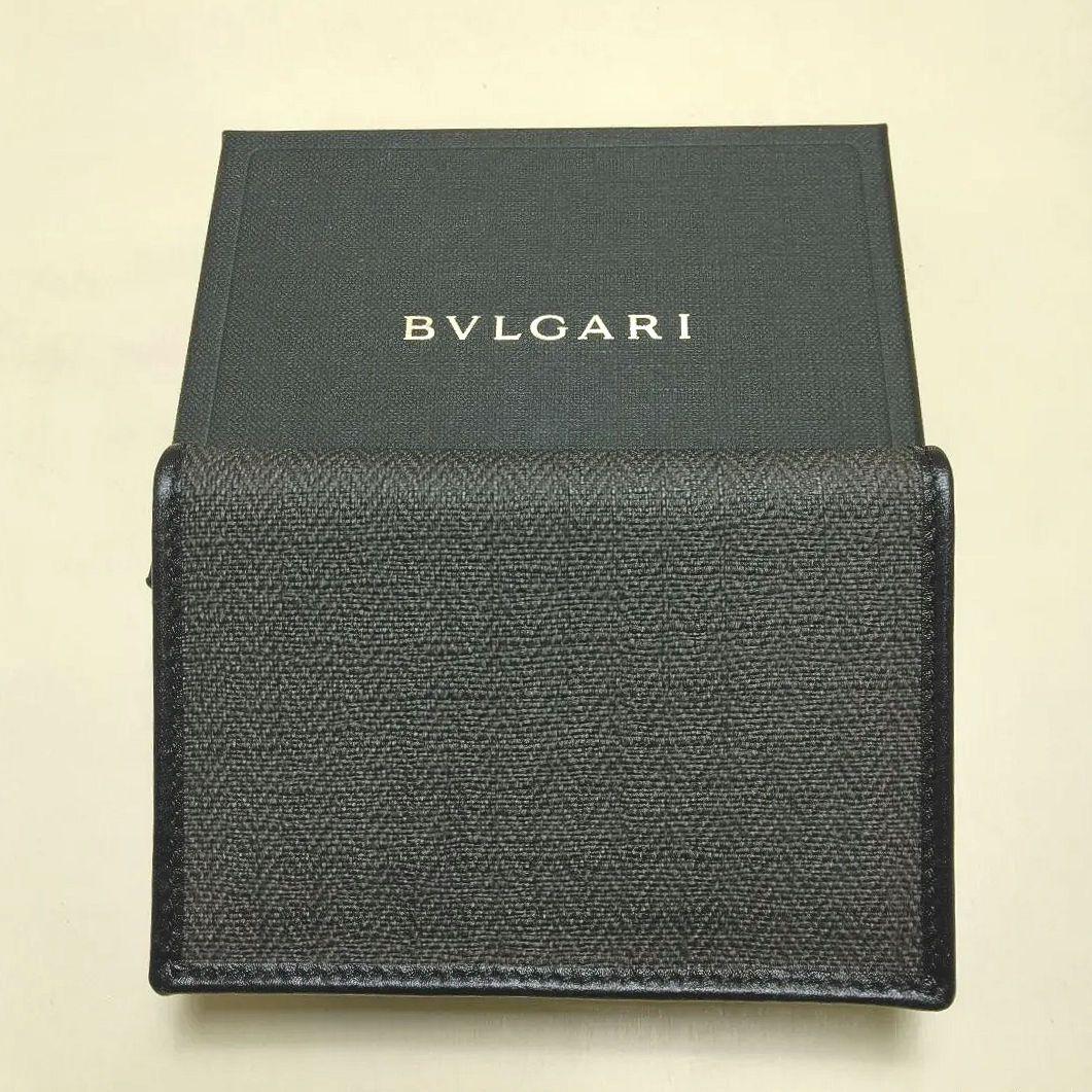 モカママ【 未使用 】BVLGARI 名刺入れ＋カード入れ