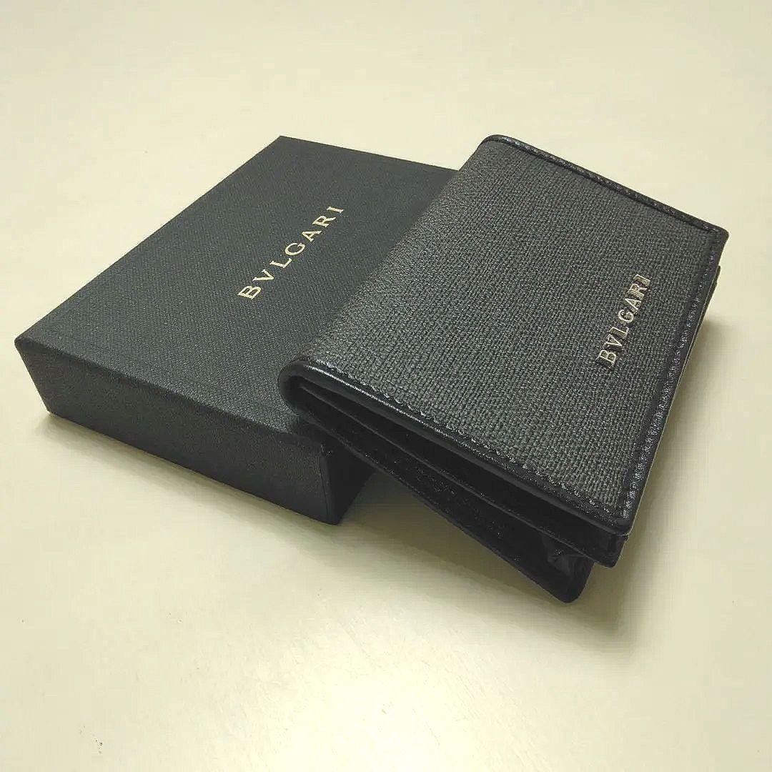 モカママ【 未使用 】BVLGARI 名刺入れ＋カード入れ