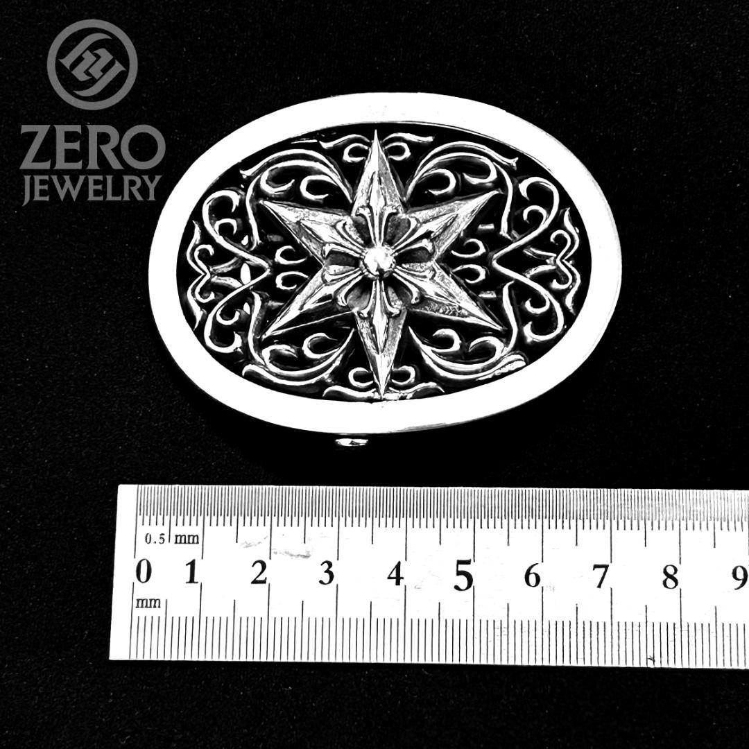 【★即日発送★】オーバル スター バックル