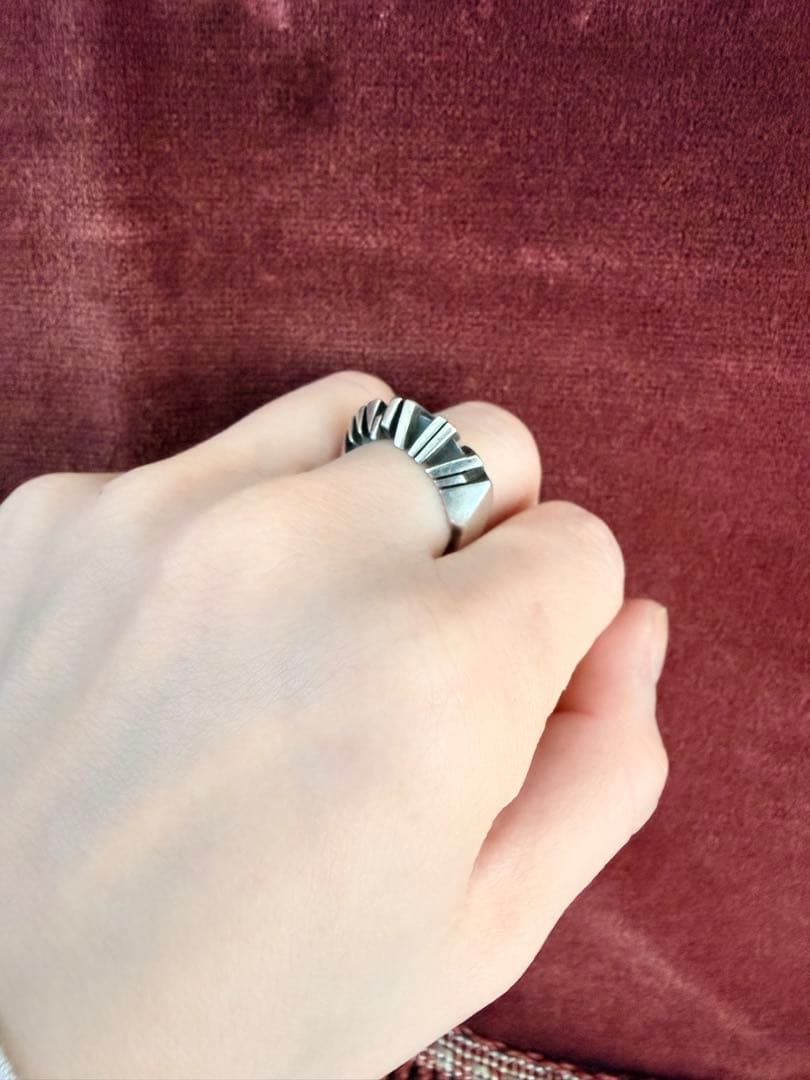 インディアンジュエリー　リング　シルバー