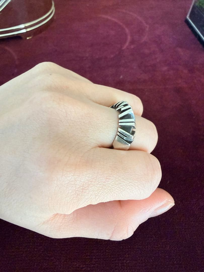 インディアンジュエリー　リング　シルバー