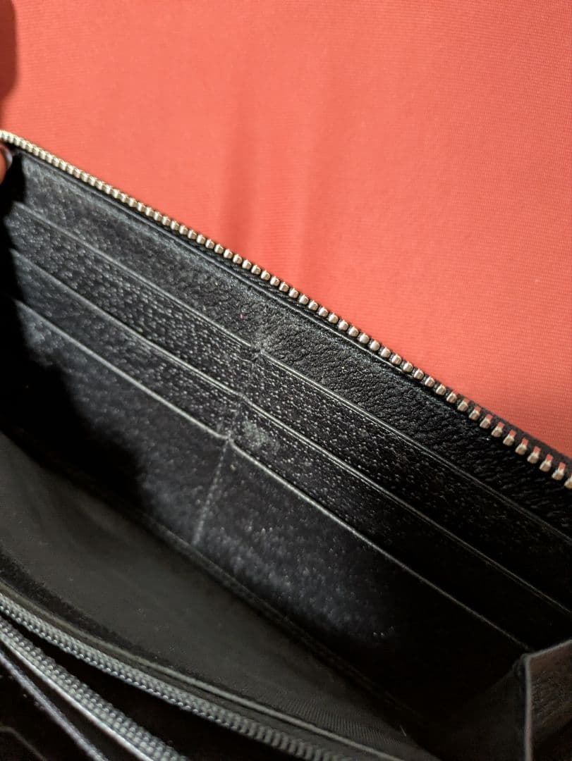 GUCCI 長財布 OFF THE GRID ラウンドファスナー ブラック