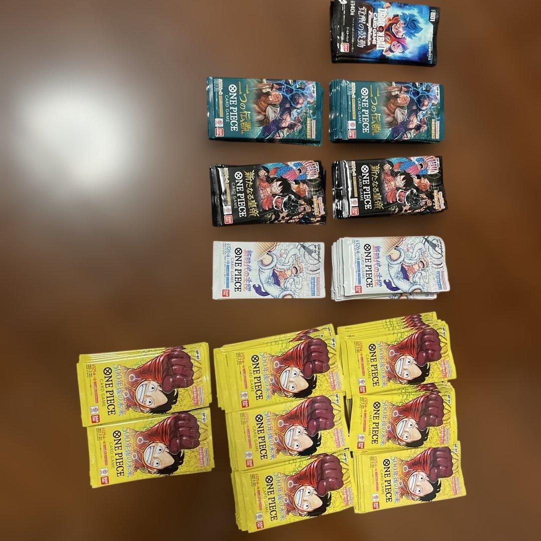 ワンピース 新時代の主役500年後の未来新たなる皇帝二つの伝説未開封パック