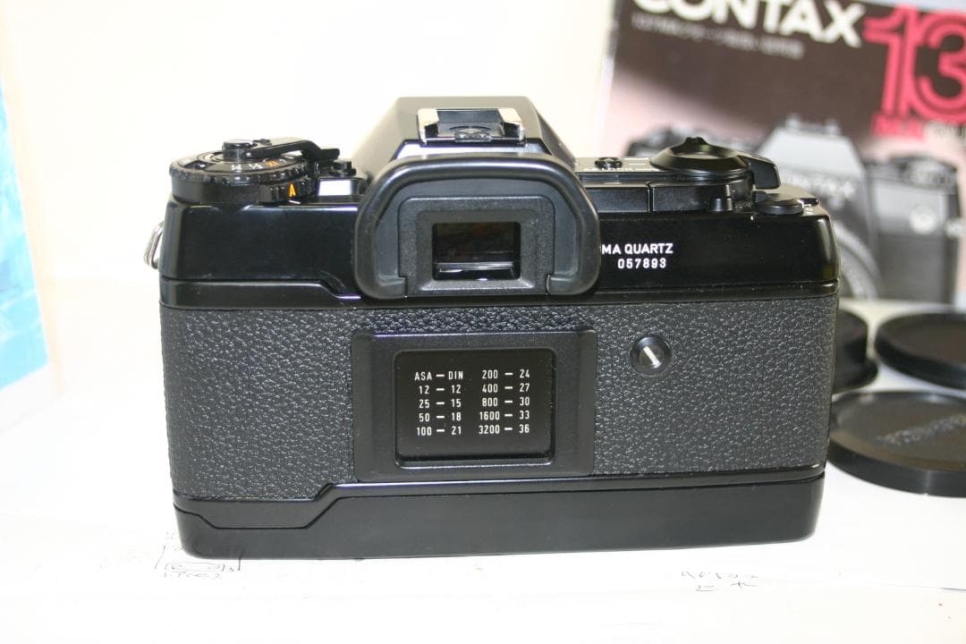 【動作確認済】コンタックス137MAクォーツ+ヤシカDSB50㎜（コンタ-3）