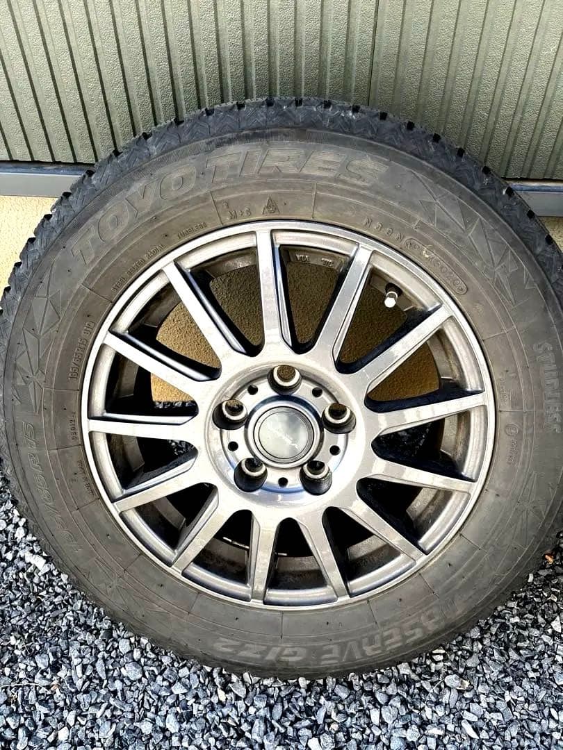 195/65R15 スタッドレスタイヤホイールセット toyotires