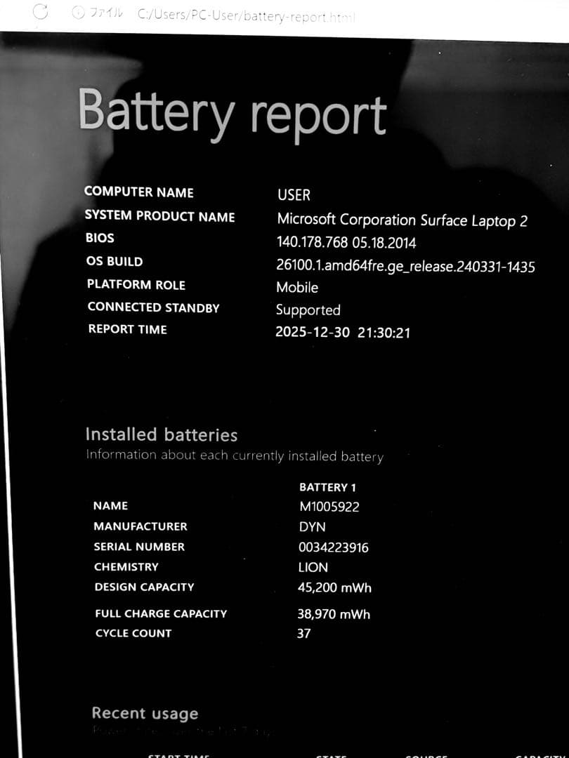 【美品】Surface Laptop 2 Windows11 Office付き