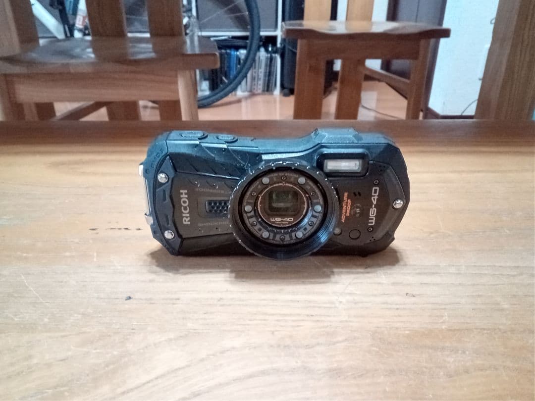 RICOH 防水デジタルカメラ WG-40 ブラック 【動作確認済】