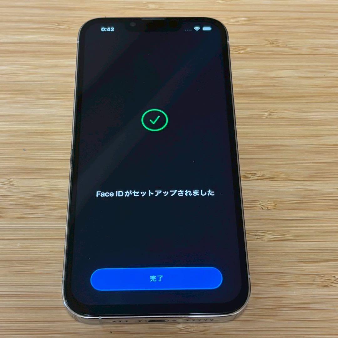 『新品バッテリー』iPhone 13 PRO 128GB シルバー　動作良好