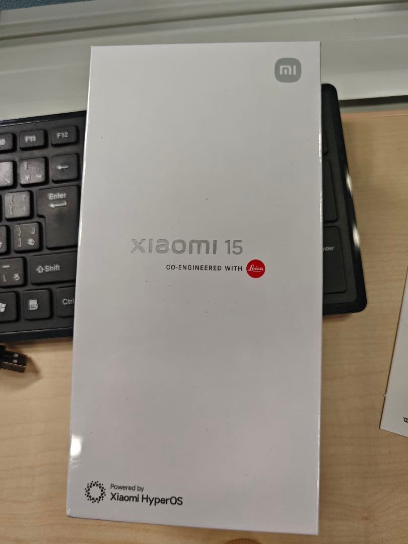 xiaomi 15　中国版　512G　未開封