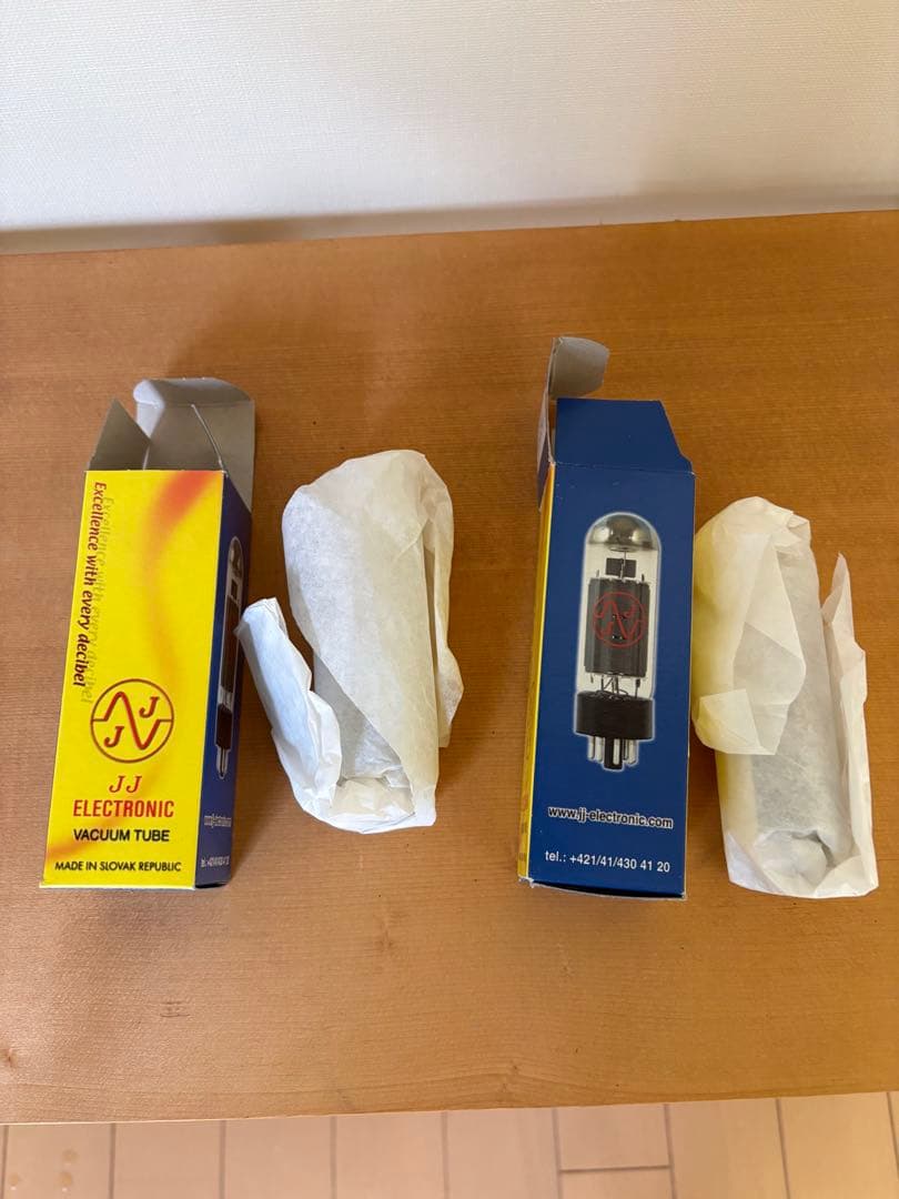 JJ ELECTRONIC GZ34真空管 2本セット