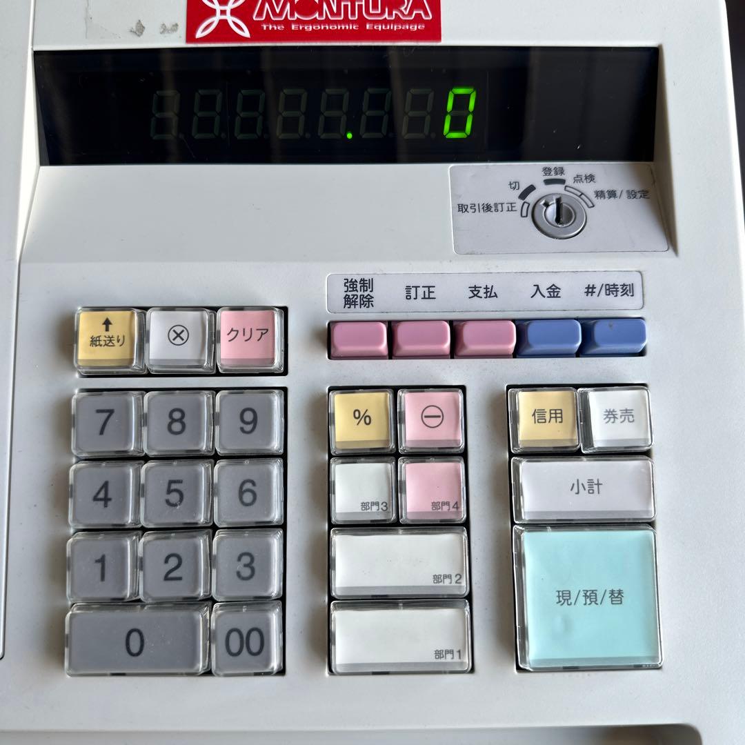 SHARP シャープ 電子レジスター XE-A107