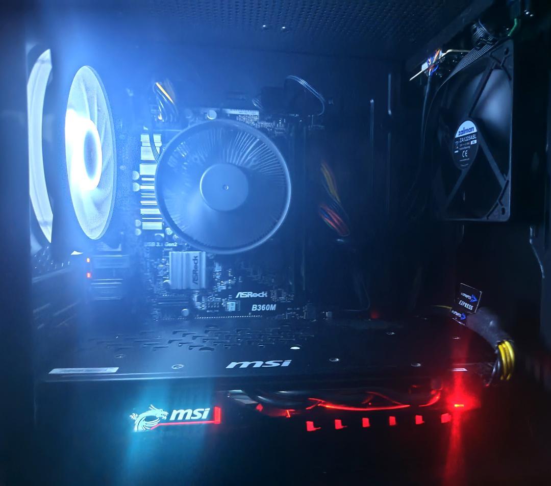 ゲーミングPC　i5-8400 GTX-1060　自作マシーン