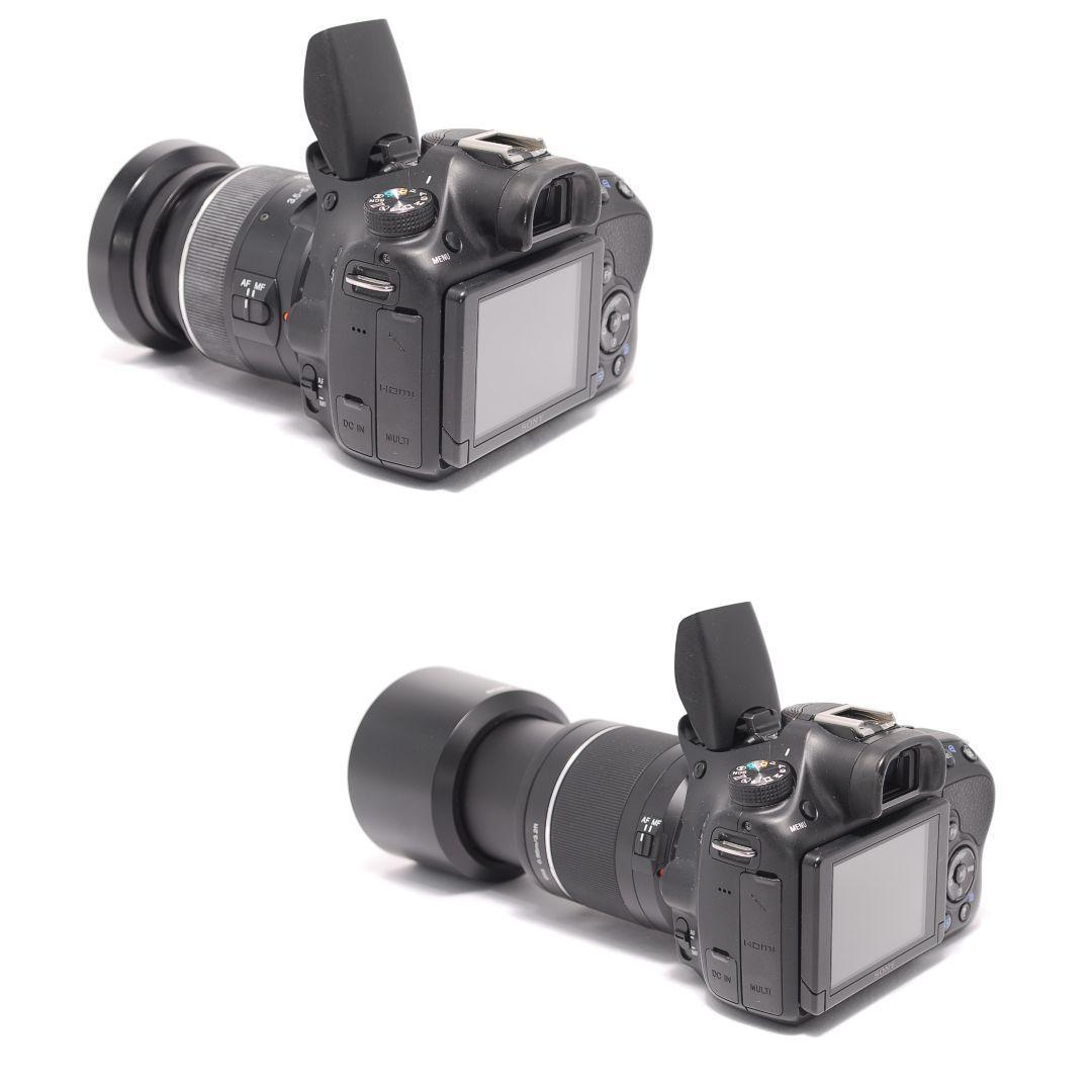 ❤即購入1000円OFF❤ ソニー α58 望遠レンズ ダブルズームキット