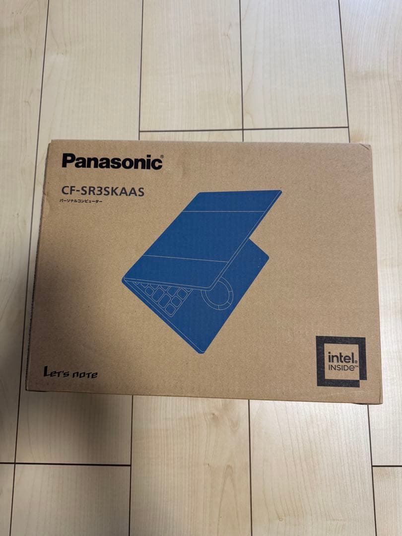Panasonic CF-SR3SKAAS Let's note【未使用未開封】