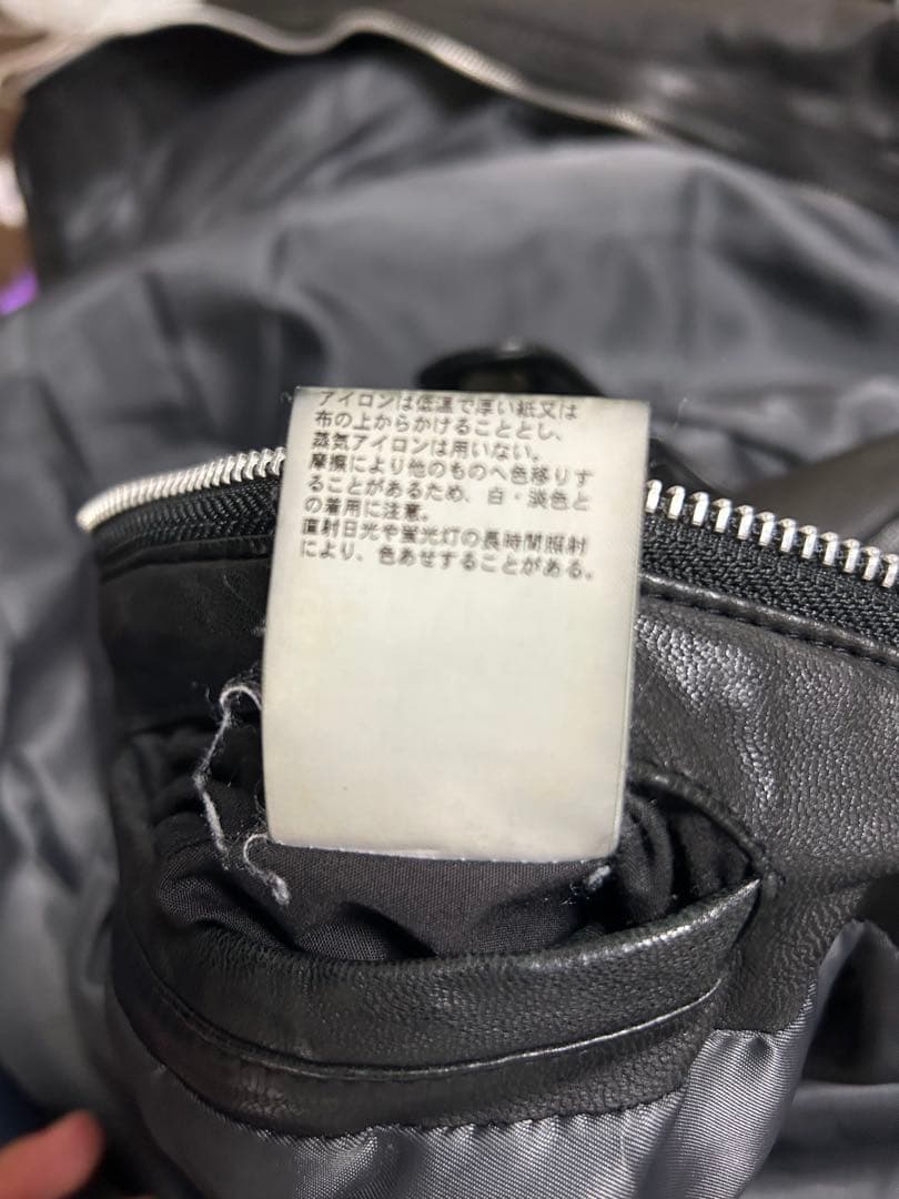 BEAUTY&YOUTH シングルライダース　ユナイテッドアローズ　羊革