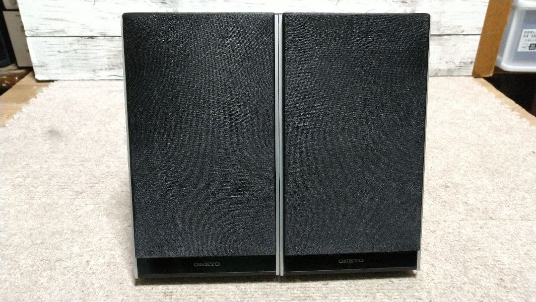 オンキョーCD-MDチューナーアンプ FR-T1 リモコン取説他付き