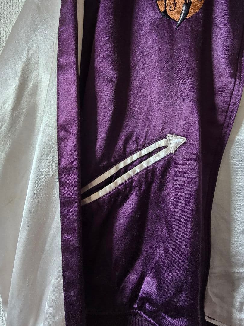 ヒューストン、スカジャン、スカル刺繍、検索/テーラー東洋、フェローズ、ロカビリー