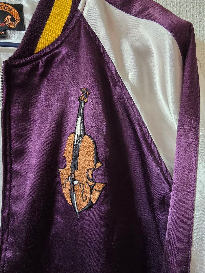 ヒューストン、スカジャン、スカル刺繍、検索/テーラー東洋、フェローズ、ロカビリー