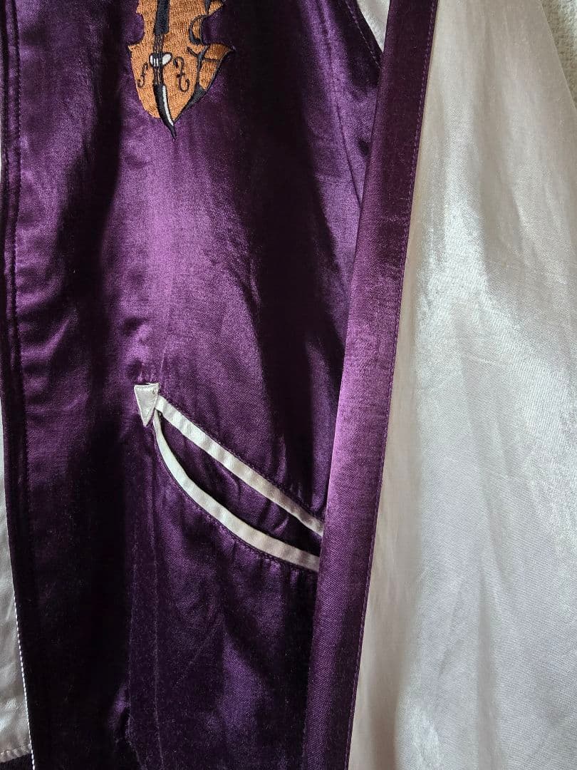 ヒューストン、スカジャン、スカル刺繍、検索/テーラー東洋、フェローズ、ロカビリー