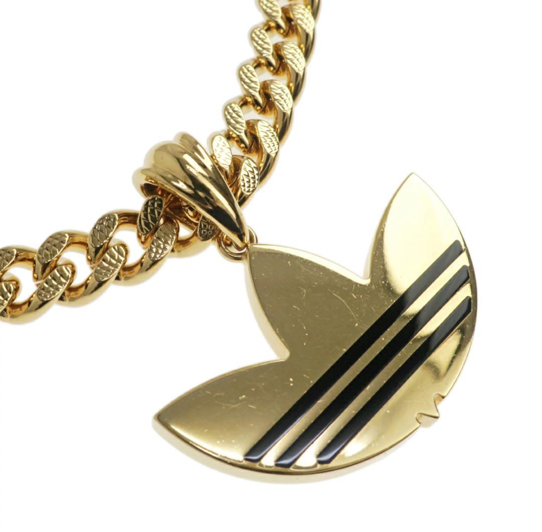 GUCCI ゴールド ネックレス GUCCIアディダス