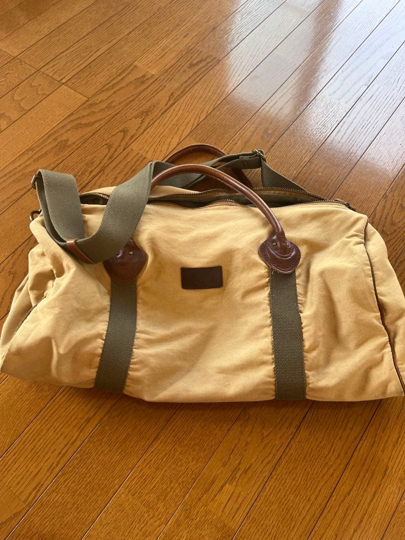 BEAN SIGNATURE ボストンバッグ ベージュ llbean