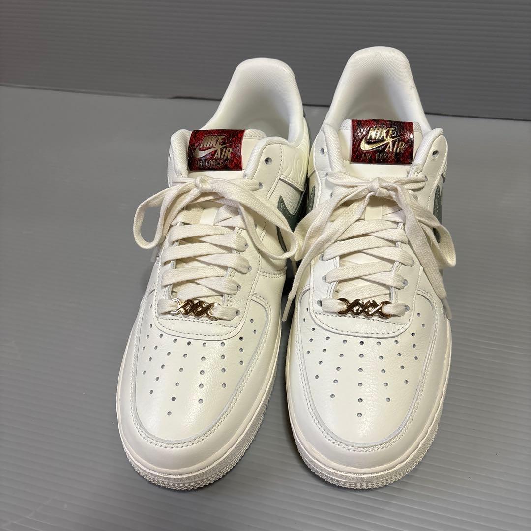 Nike Air Force 1 ホワイト/グリーン