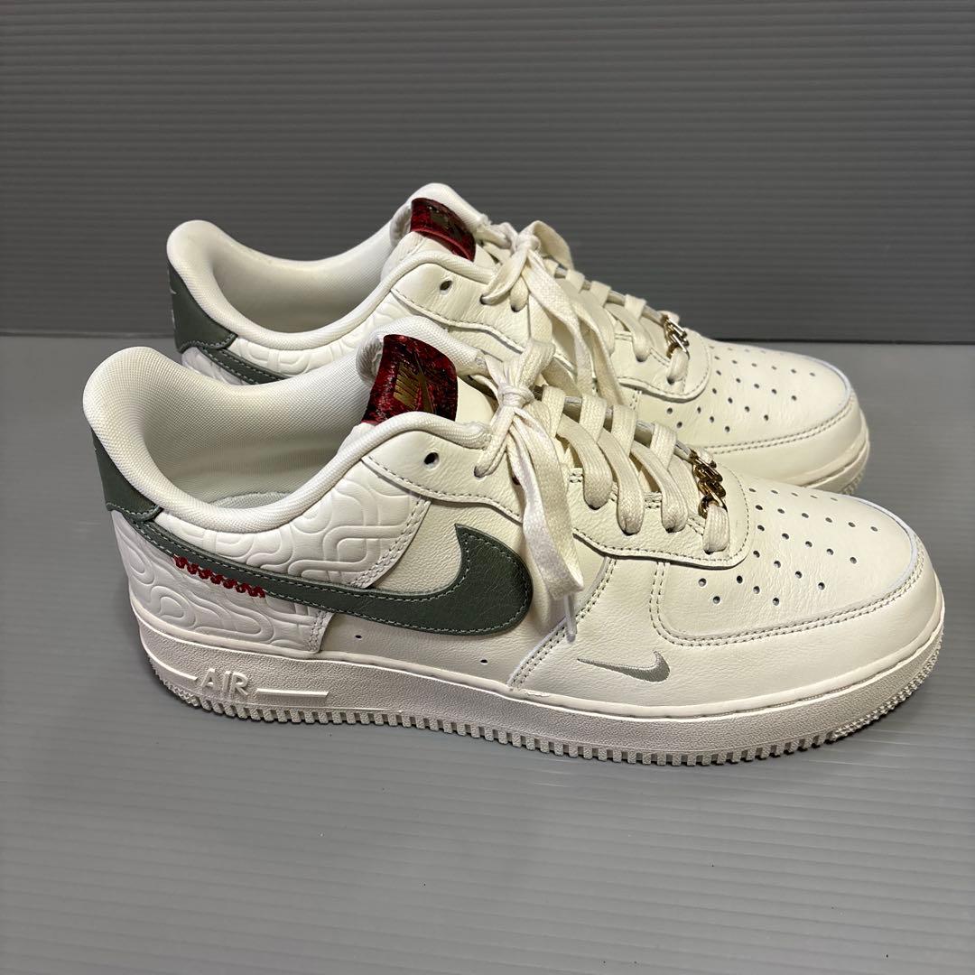 Nike Air Force 1 ホワイト/グリーン